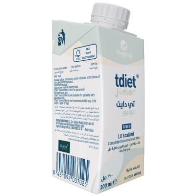 TDIET JUNIOR 1.0 FIBER VEGENAT