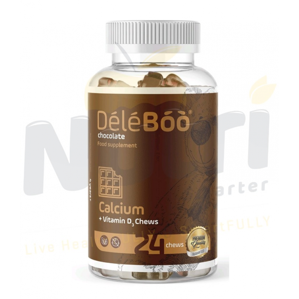 DeleBoo Calcium + D3 chews